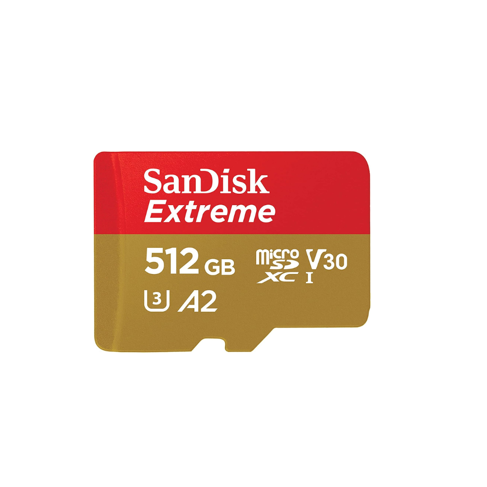SanDisk Extreme MicroSDXC UHS-1 512GB Memory Card
