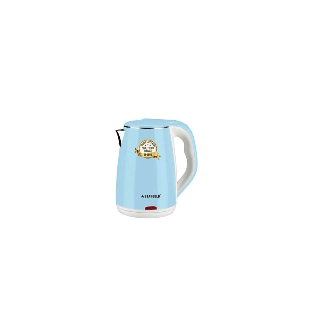STARGOLD Kettle 1.8 Litre with Automatic Turn-Off Electric Kettle 1500W High-Grade 304 Stainless Steel, AC 220-240V And 360° Swivel, SG-1436