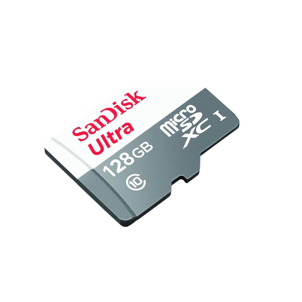 Sandisk Ultra microSDXC UHS-I Class 10 Memory Card 128GB Grey/White