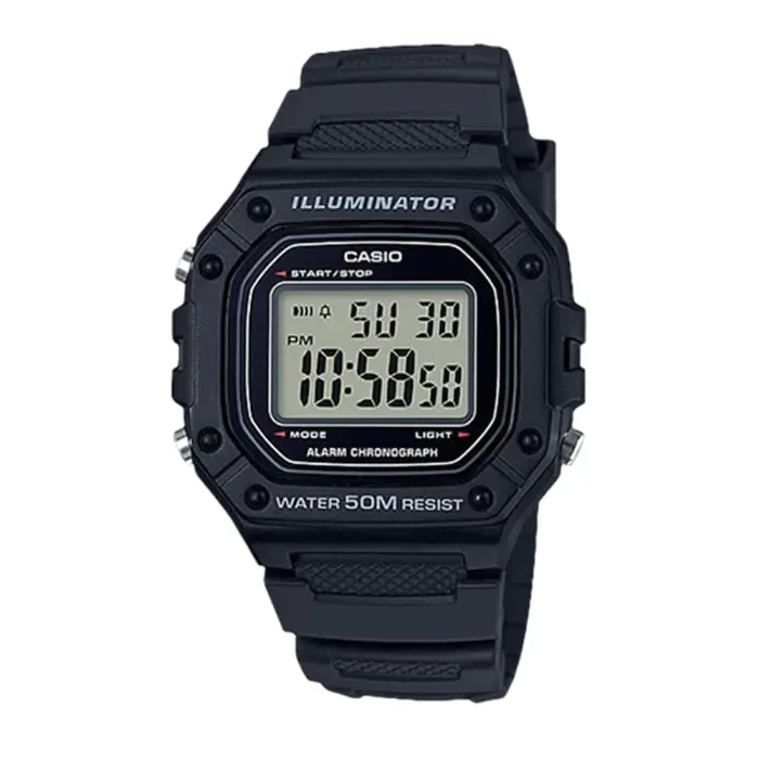 CASIO Digital Men Watch W-218H-1AVDF
