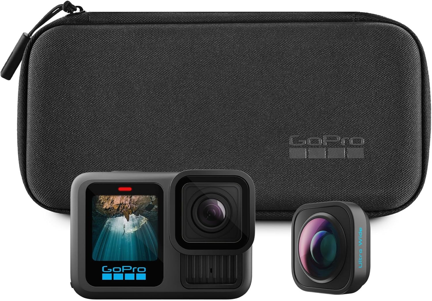 GoPro HERO13 Black Ultra Wide Edition - Waterproof Action Camera with 5.3K60 Video, 27MP Photo, Boosted 177-degree FOV