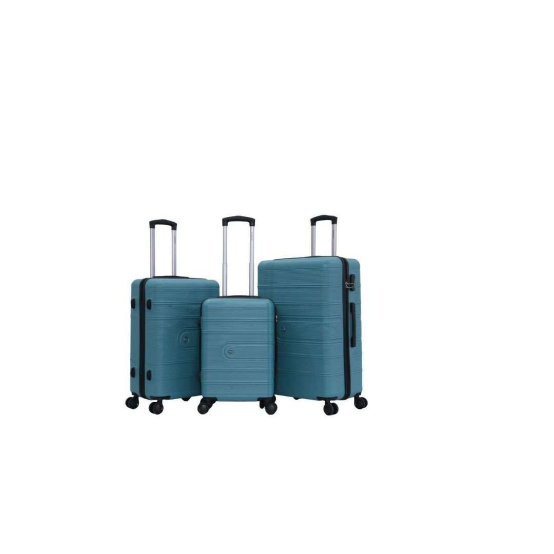 VIPTOUR Luggage Bag 3PCS Set 20/24/28-Inch ABS Hard side with Lockable 360° Rotating Wheels Travel Suitcase, SL-TR26