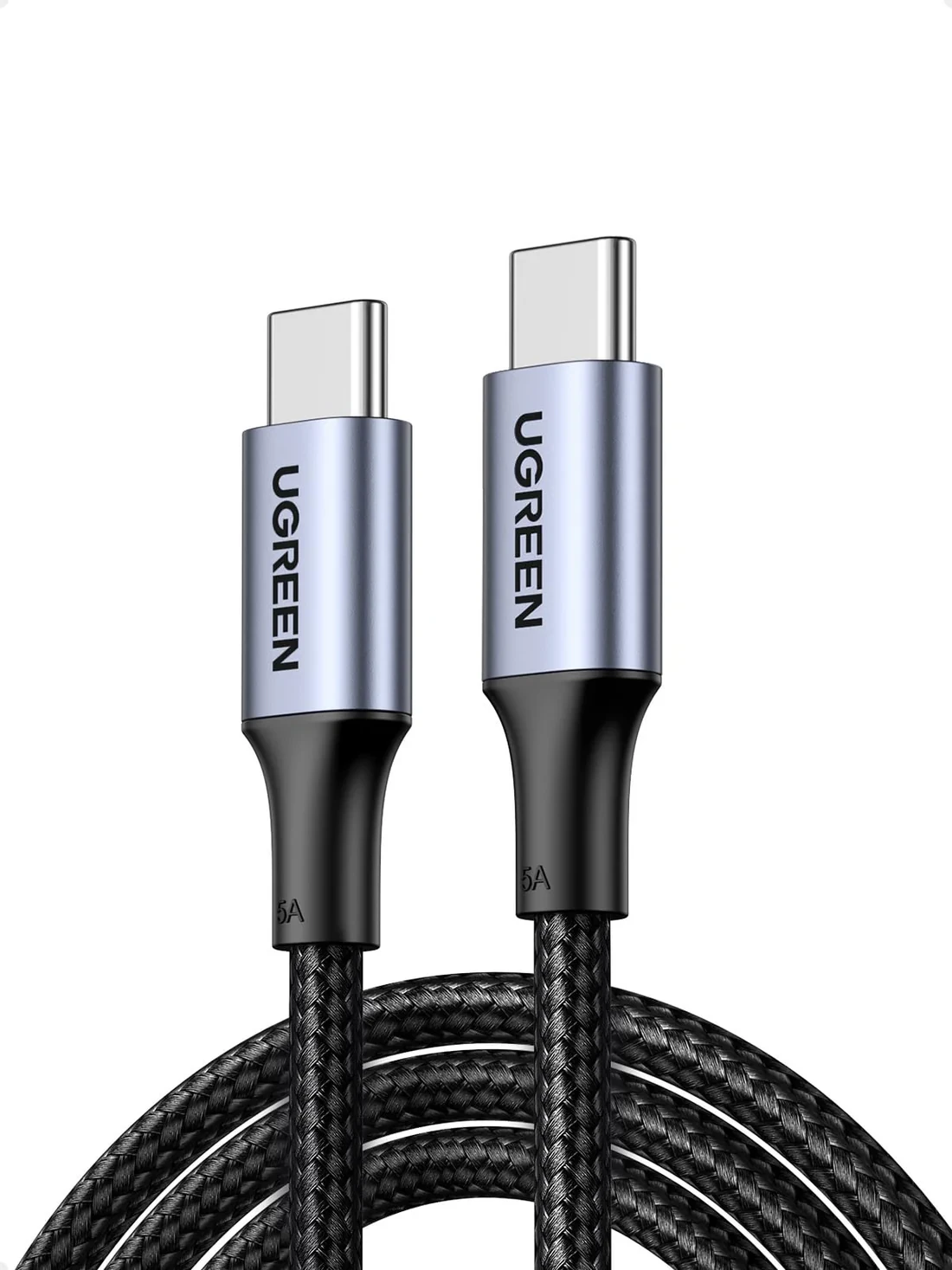 UGREEN USB C Cable 2M, Braided 100W Power Delivery PD Super Fast Charge