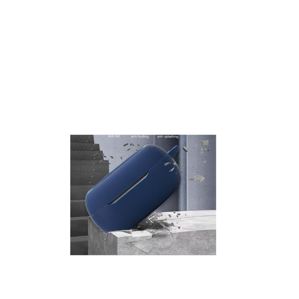 Silicone Protective Case for JBL Live Beam 3 with Keychain Cover (blue)