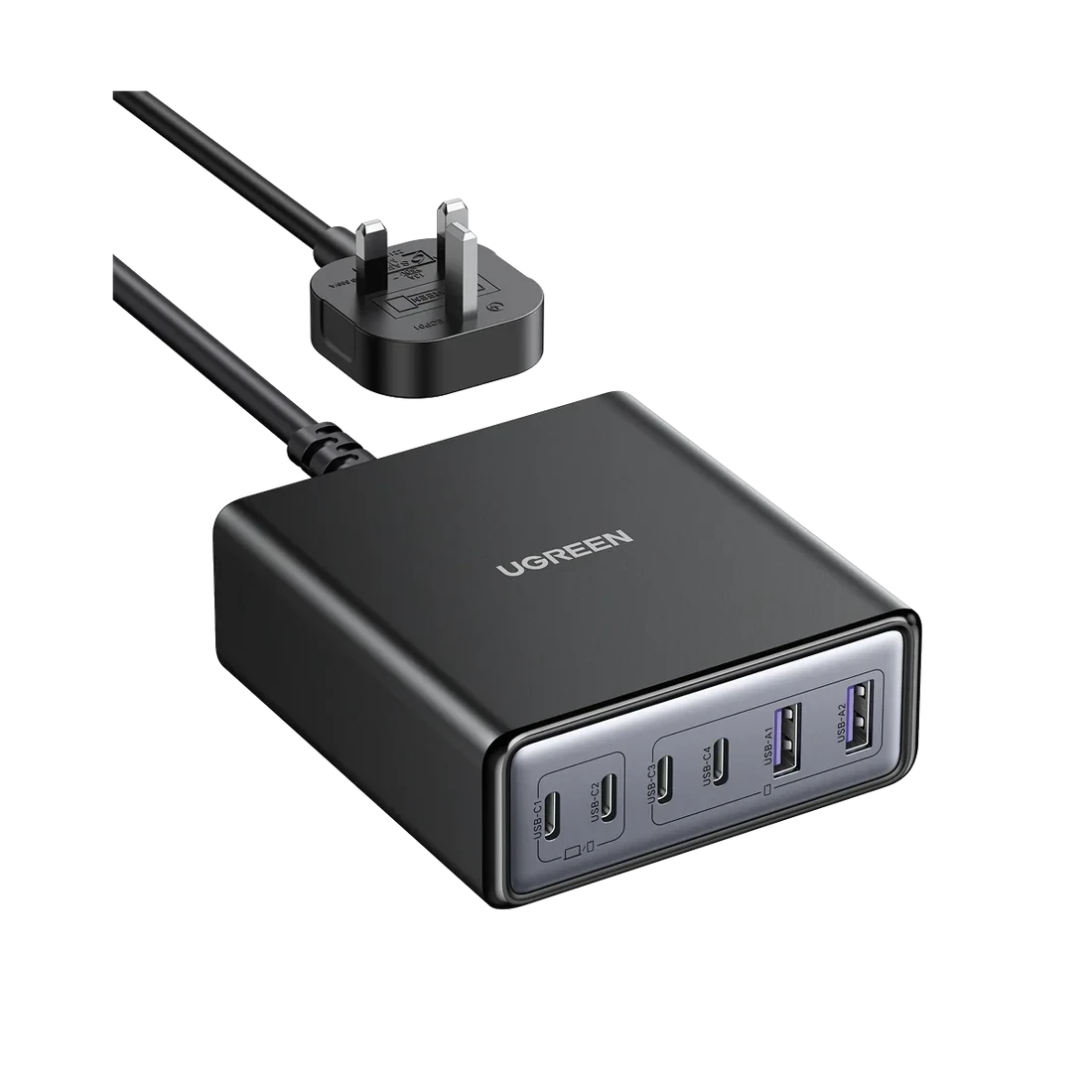 UGREEN Zapix Charger GaN Desktop Fast 6-port 100W