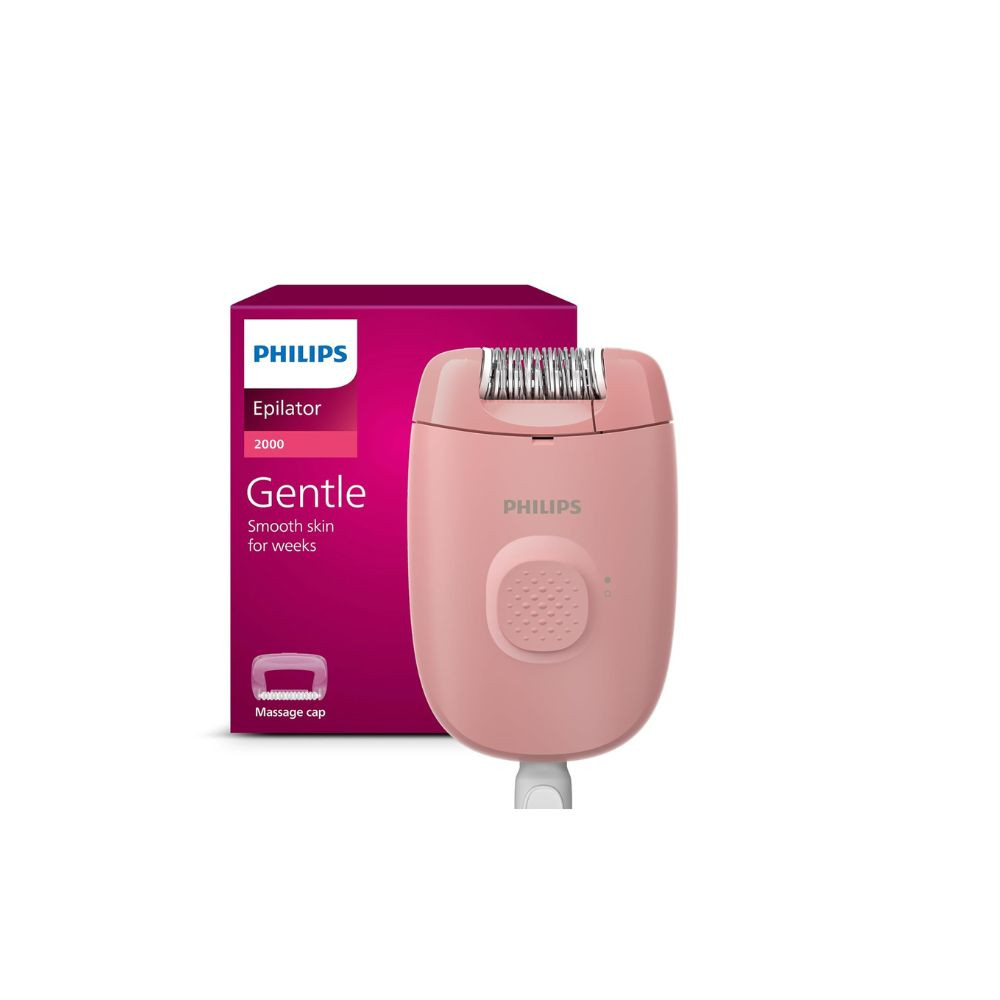 Philips 2000 Series Corded Epilator – Blush Pink