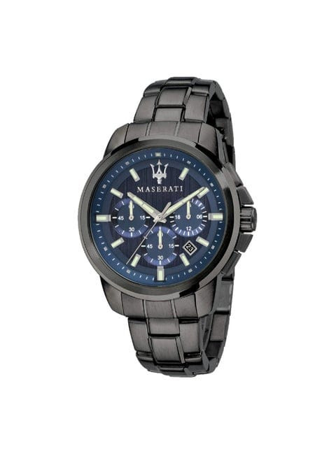 Maserati Success Chronograph Watch Stainless Steel, Blue Dial