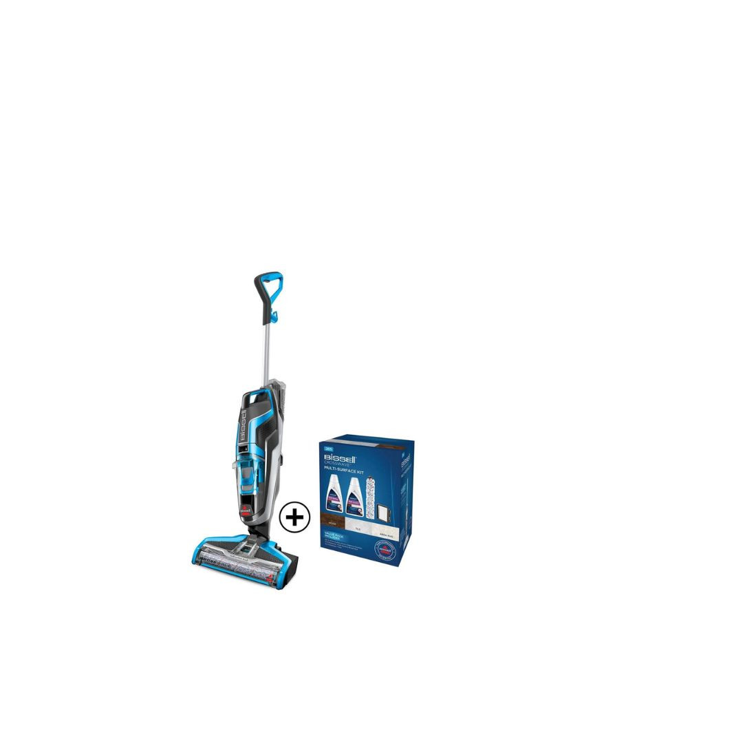 BISSELL Crosswave Multi-Surface Corded Wet & Dry Vacuum Cleaner, 2223E (560 W) + BISSELL CrossWave Multi-Surface Kit, 2815