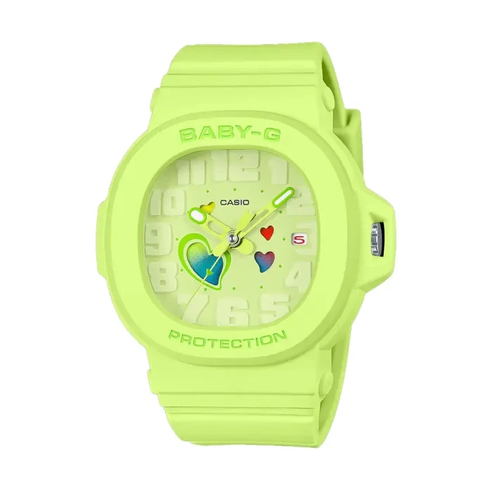 BABY-G Playful Hearts Series Casual Women Watch BGA-10-3ADR