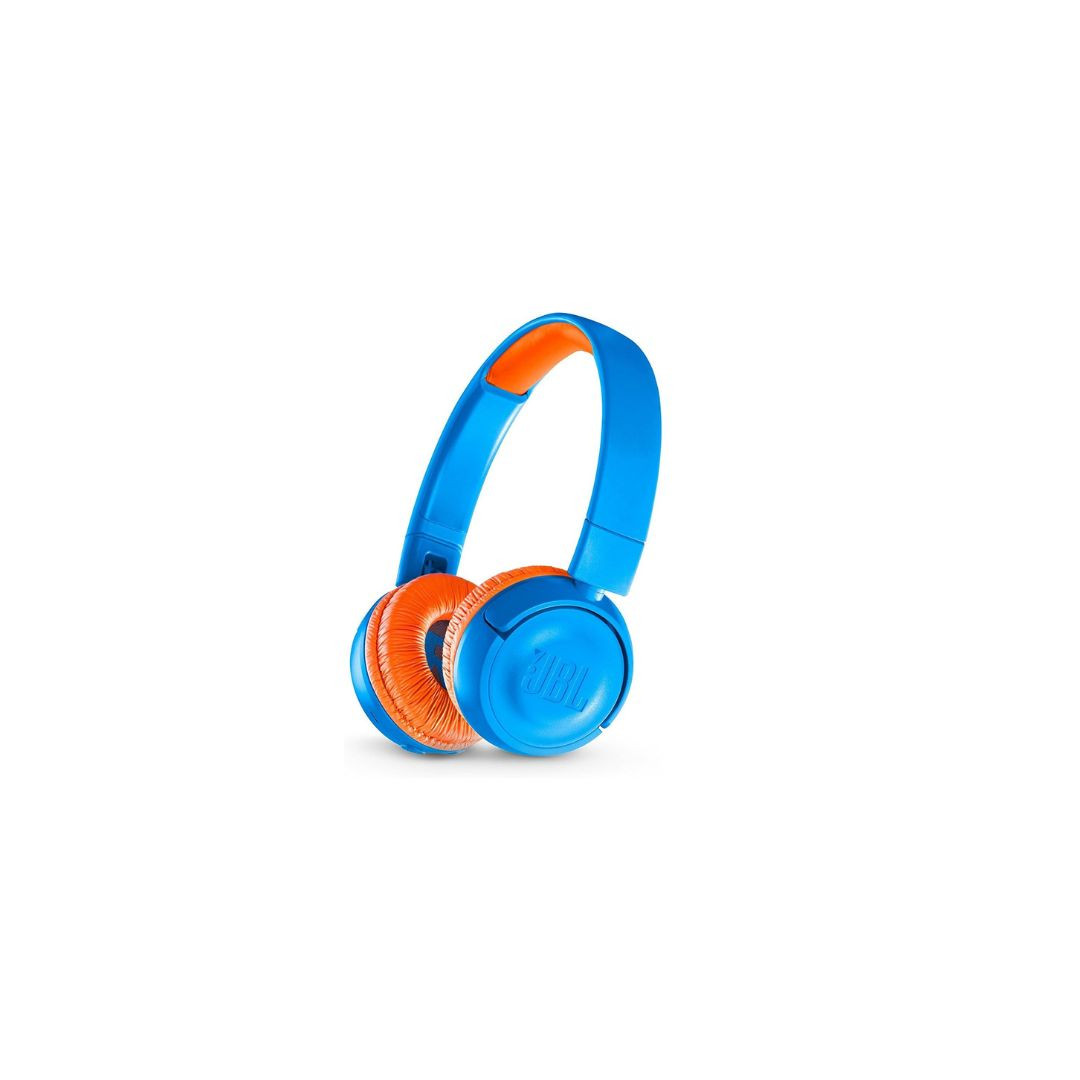 JBL Kids Wireless On-Ear Headphone Jr300Bt - Blue/Orange