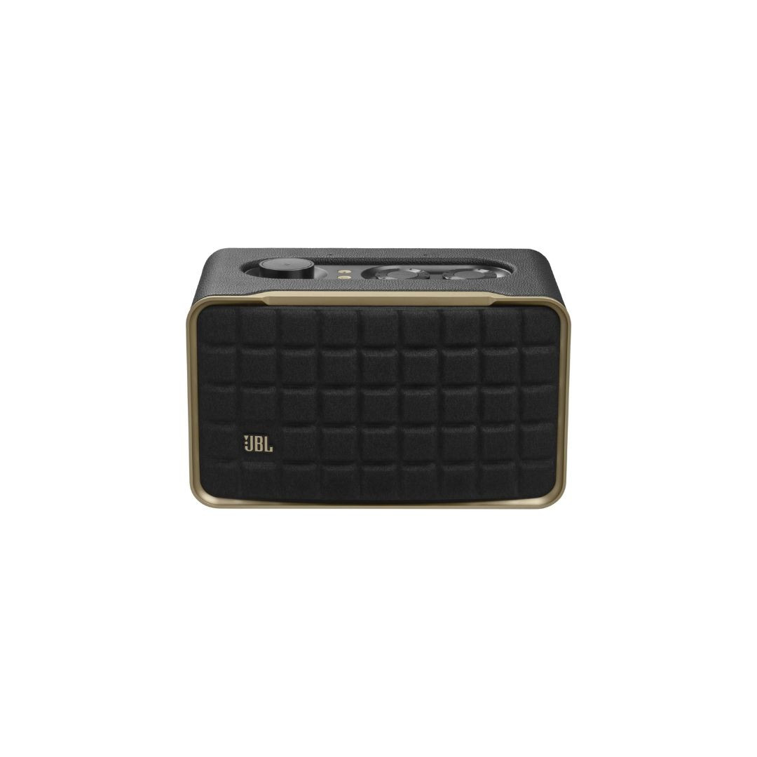 JBL 200 - Retro-Style Smart Bluetooth Speaker with Powerful Sound, Wi-Fi