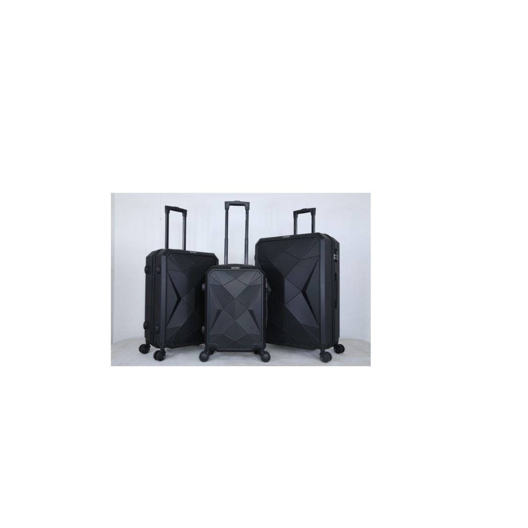 VIPTOUR Luggage Bag 3PCS Set 20/24/28-Inch ABS Hardside with Lockable 360° Rotating Wheels, VT-T503