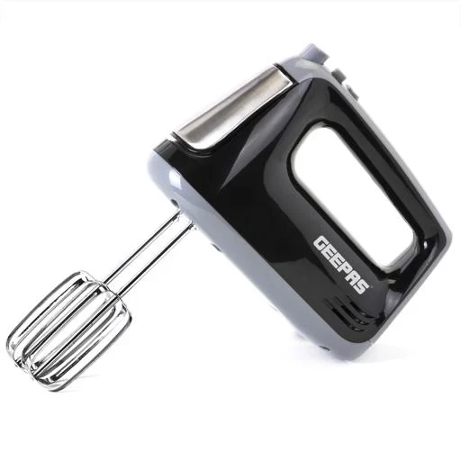 Geepas GHM43020UK Hand Mixer is a compact and powerful electric mixer that offers multiple speed settings. It's designed to be easy to use and clean, making it a great choice for everyday baking tasks