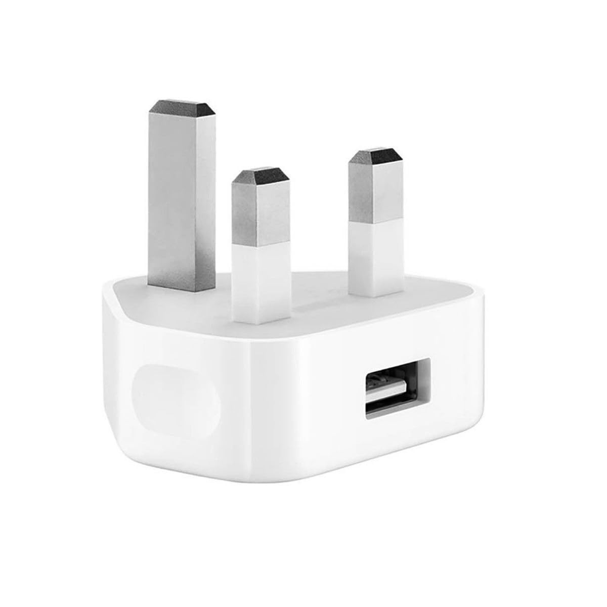 N YORK 2.1A iOS Wall Fast Charger NYH-210 for iPhone 15/15 Plus/15 Pro/15 Pro Max, iPhone 14/14 Plus/14 Pro/14 Pro Max, iPhone 13/12/11 & Others, (, White, UK Plug)