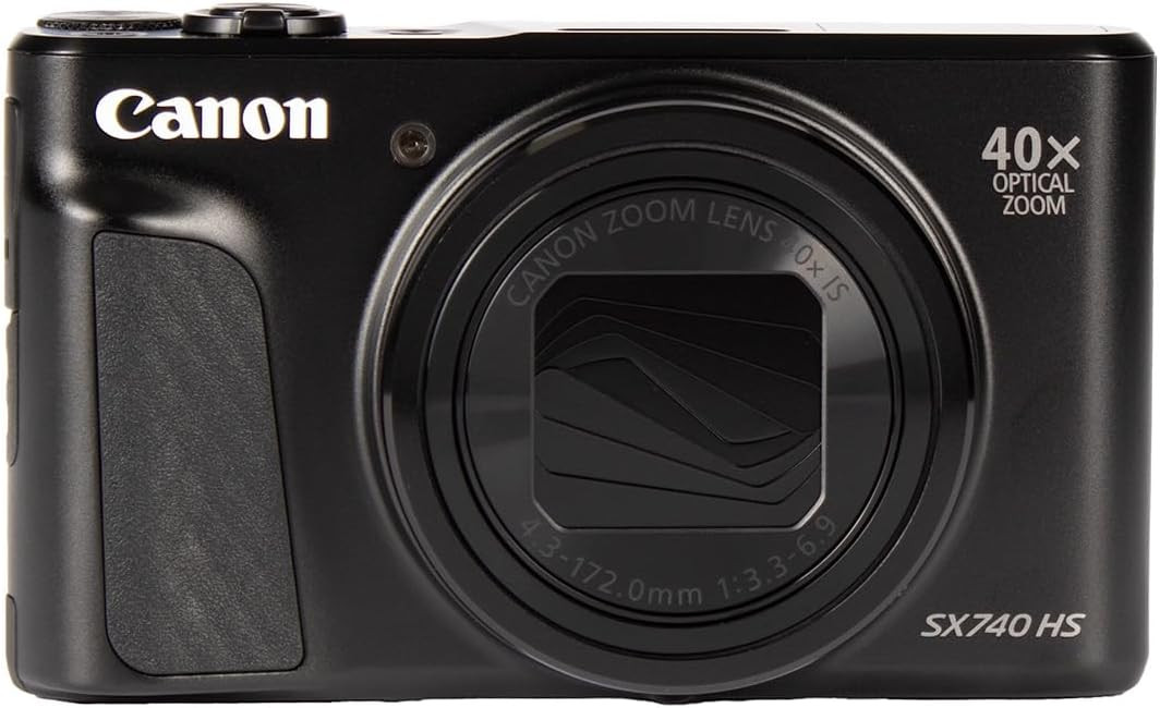 Canon PowerShot SX740 HS Lite Edition Digital Camera (20.3 MP, 40x Optical Zoom, 7.5 cm