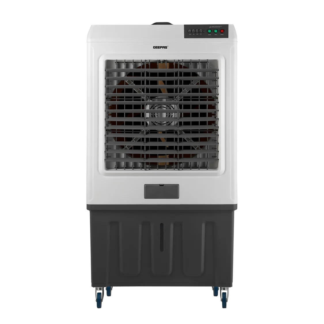 Geepas GAC16019 Air Cooler 100L Large Water Tank important 800 m ³ h Tailwind 3 malleable Wind pets 450W Motor Energy Effective Cooling System