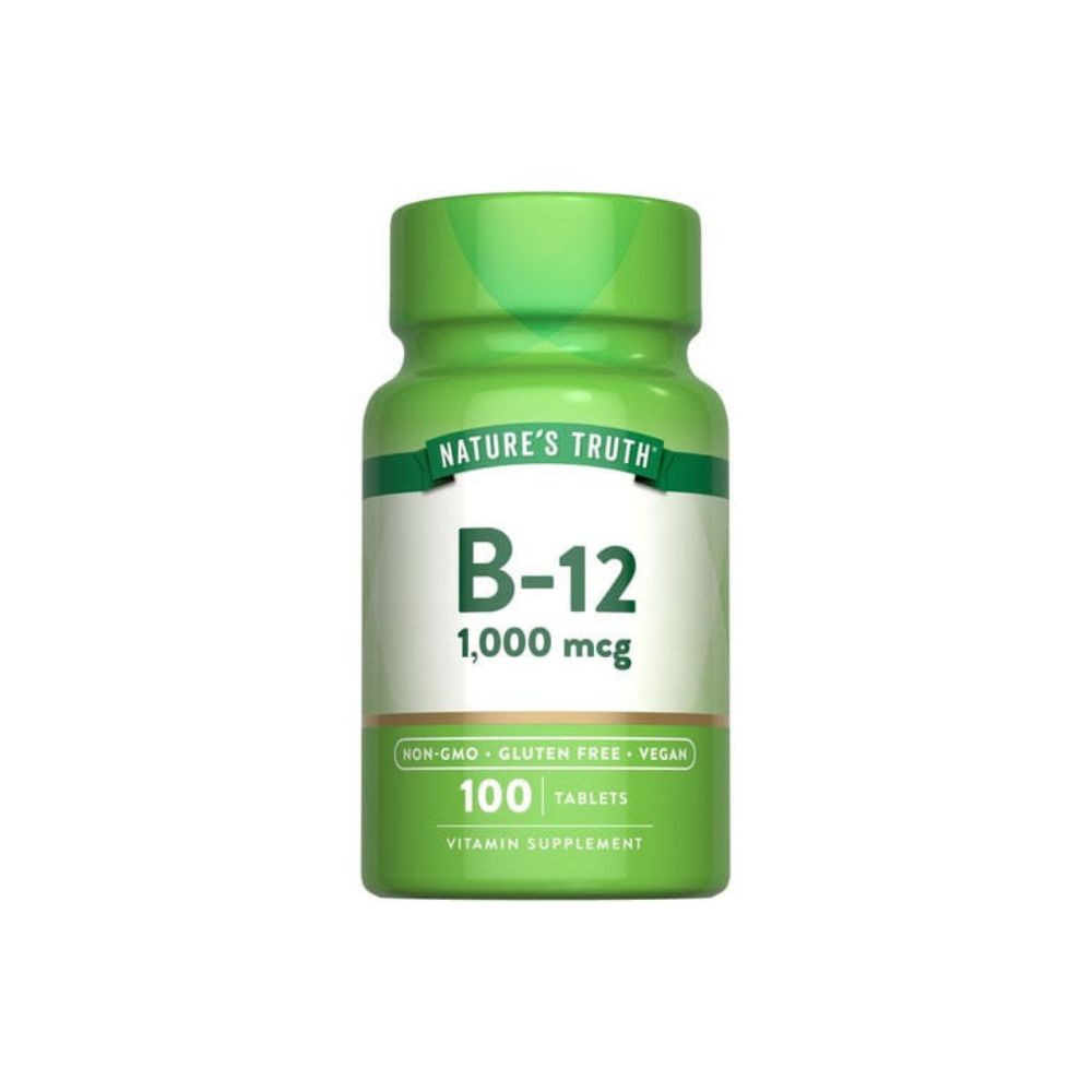 Nature’s verity Vitamin B- 12 1000 mcg – Energy Metabolism & Nervous System Support – 100 Tablets