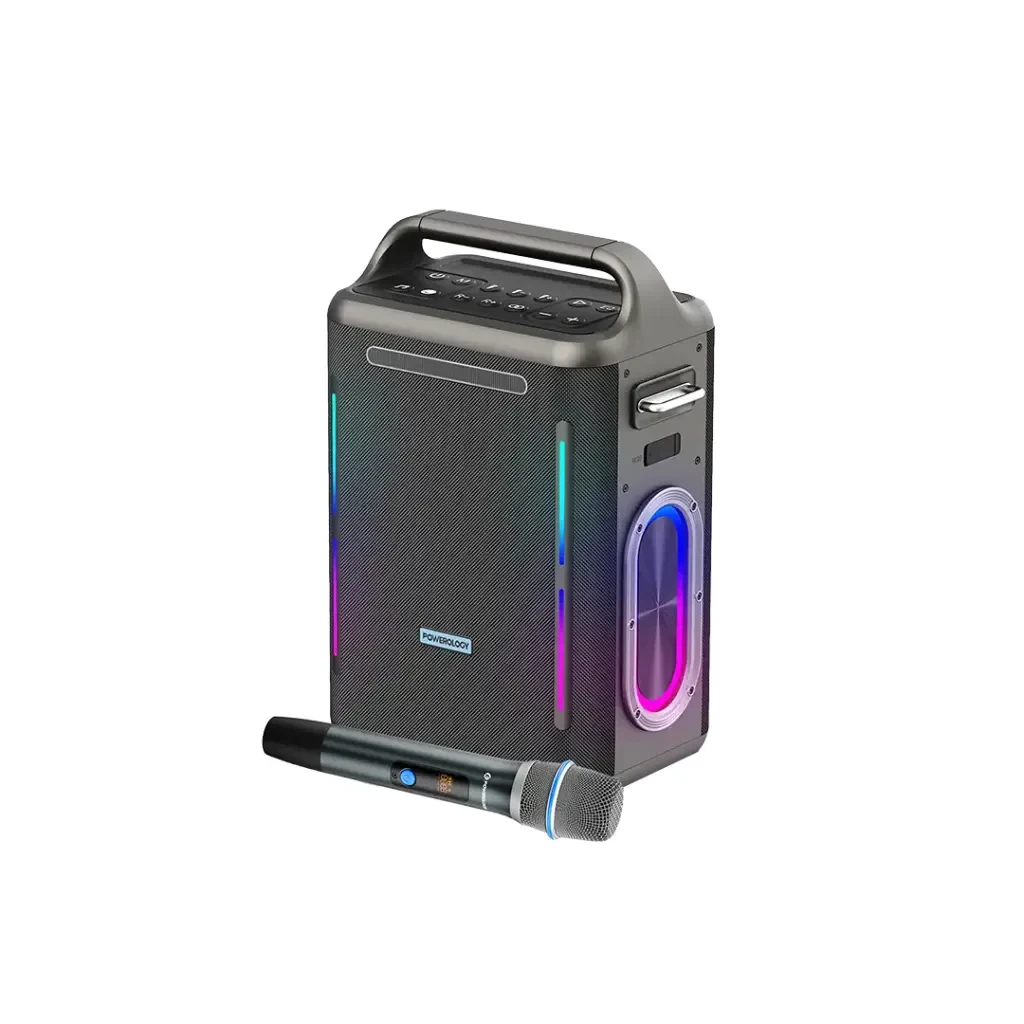 Powerology Karaoke Party Speaker -Black