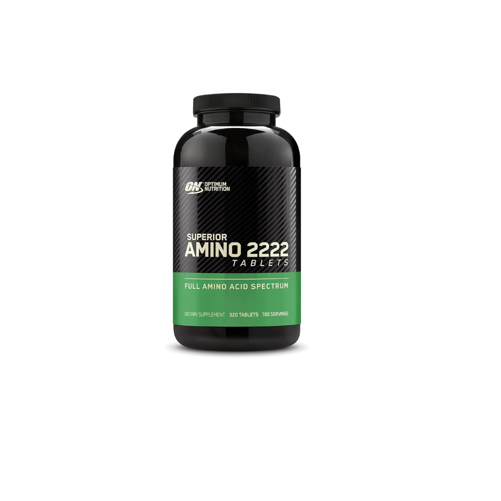 Optimum Nutrition Superior Amino 2222, 320 Tablets, Repair, Growth and Development of Muscle Tissue