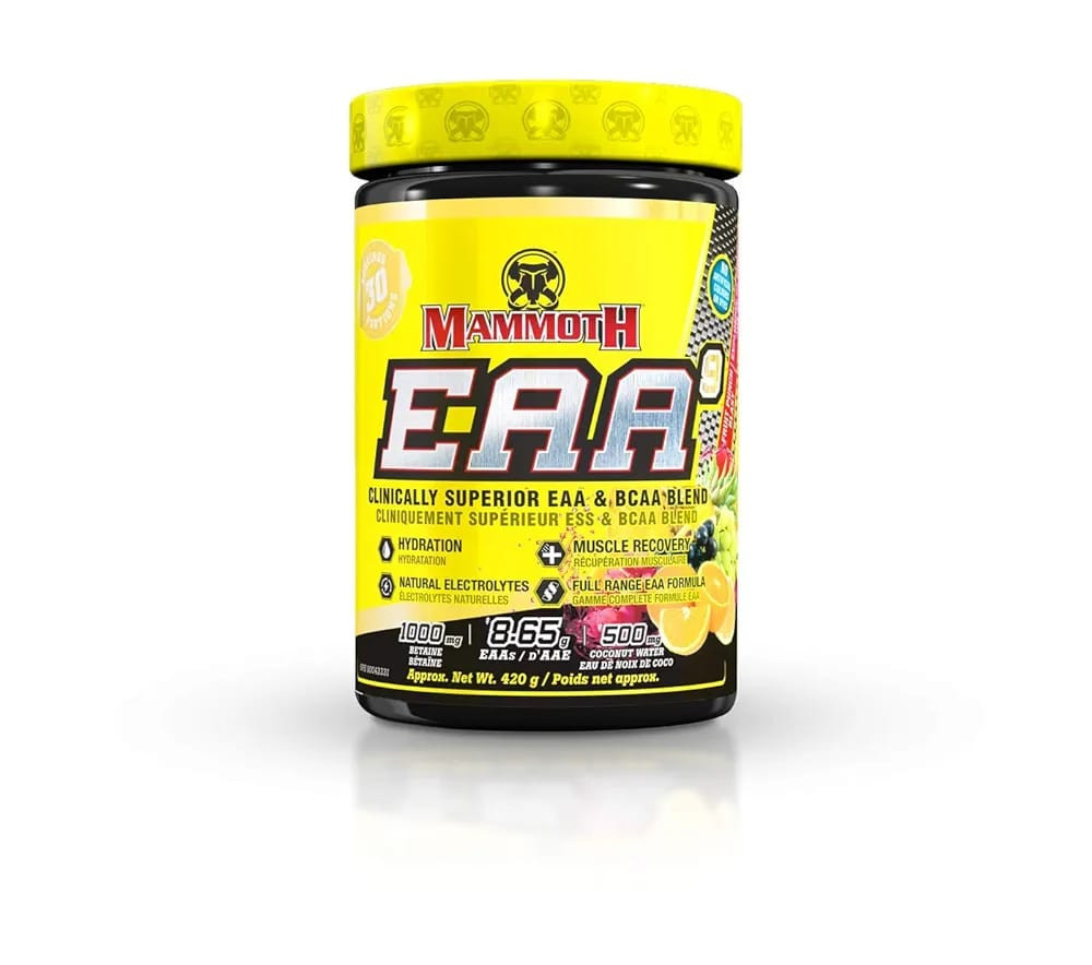 Mammoth EAA9 – Essential Amino Acids + Hydration Formula  60 Servings