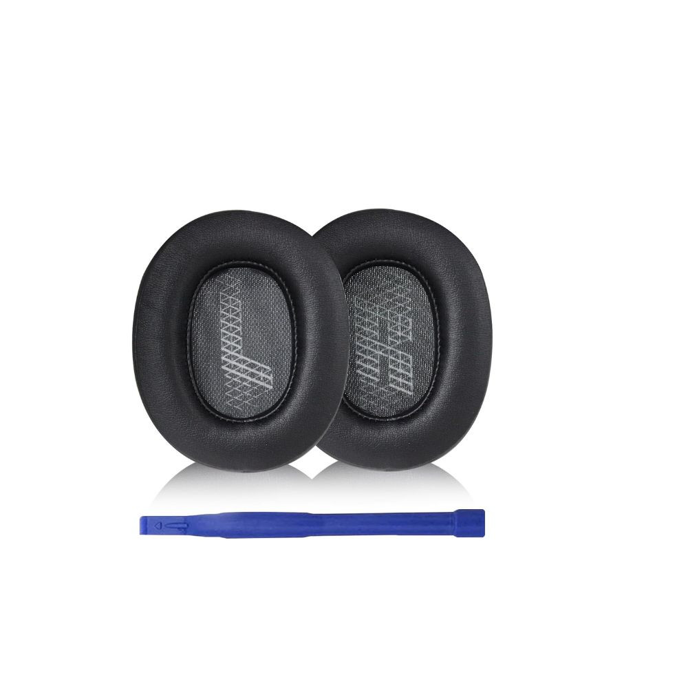 Protein Leather Replacement Ear Pads for JBL Live 500BT Headphones Ear Cushions, Headset Earpads, Ear Cups Repair Parts (Black)