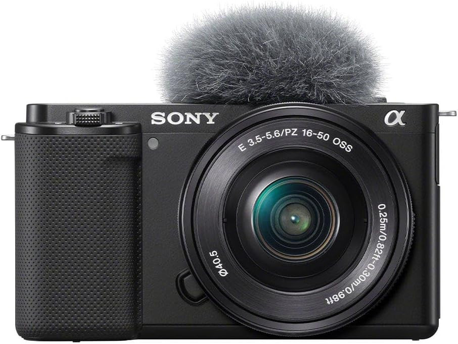 Sony Alpha ZV-E10L Interchangeable Lens Vlog Digital Camera, Large APS-C type 24.2