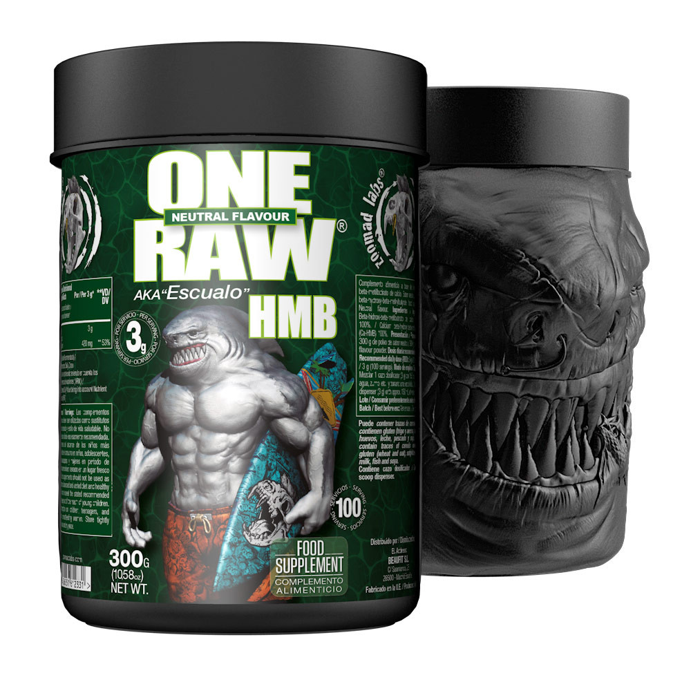 ONE RAW HMB Beta-Hydroxy-Beta-Methylbutyrate Muscle Growth & Recovery Support