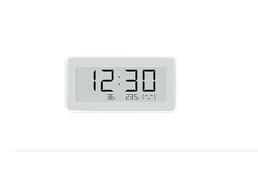 Xiaomi Temperature And Humidity Monitor Clock Multicolor
