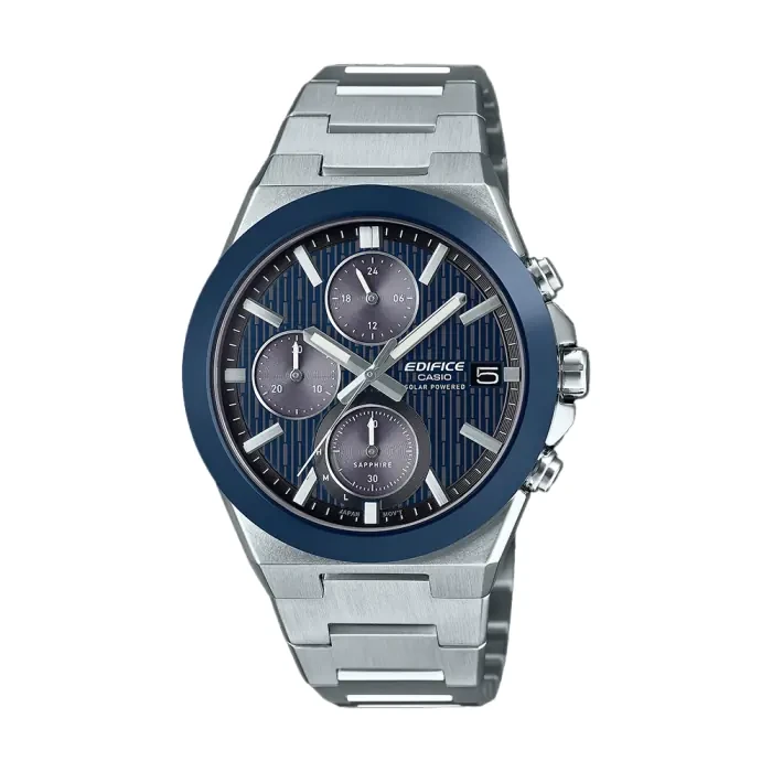 EDIFICE Solar Powered Chronograph Men Watch EFS-S650D-2ADF