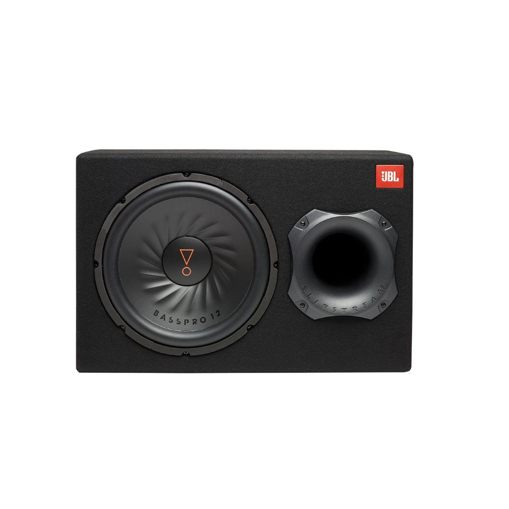 JBL BassPro 12" Powered Subwoofer Enclosure – 150W RMS / 450W Peak Active Car Subwoofer