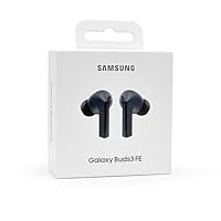 SAMSUNG Galaxy Buds 3-FE (2025) True Wireless Bluetooth Earbuds, Active Noise Cancellation, Clear Calls, Long Lasting Battery, Hands Free AI, Latin American Stock SM-R420NZKALTA - (Black)