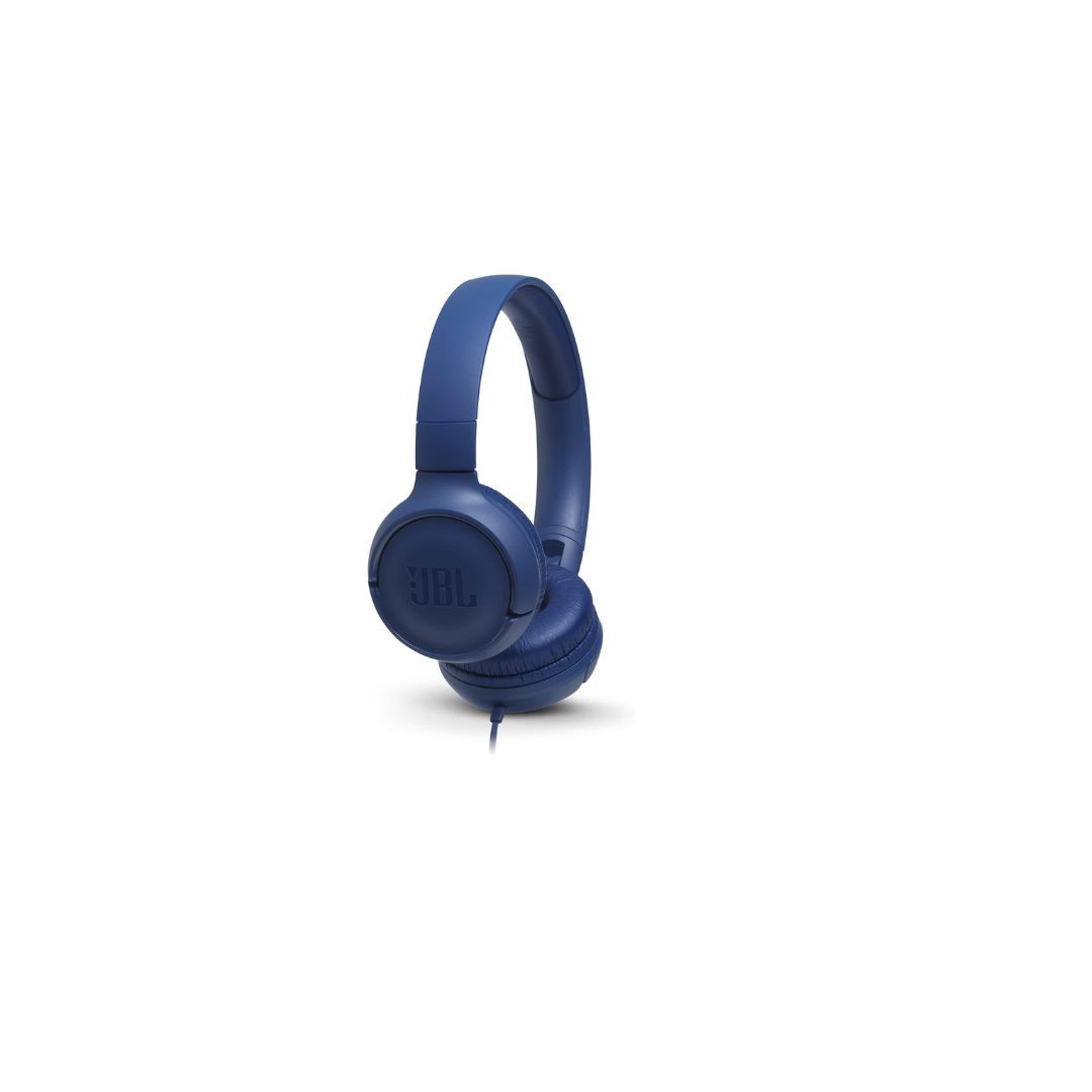 Tune 500BT Wireless On-Ear Headphones with Mic Blue