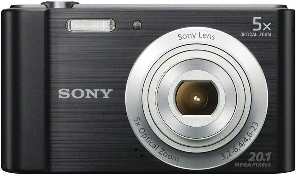 Sony Cyber-shot DSC-W800 Compact Camera 20.1 MP 1/2.3" CCD 5152 x 3864 Pixels Black