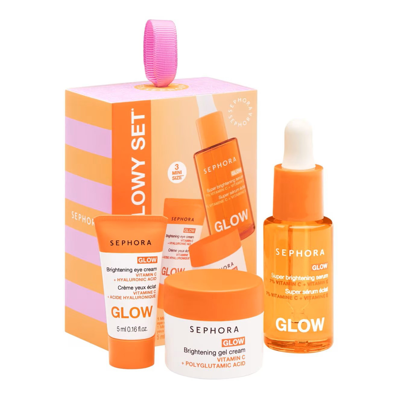 SEPHORA Let’s Get Glowy Set – Mini Radiance-Boosting Routine