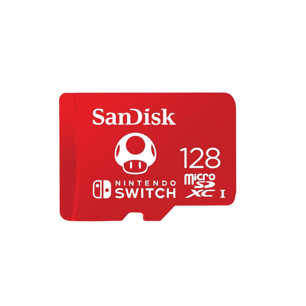 SanDisk MicroSDXC UHS-I Memory Card for Nintendo Switch Red 128GB