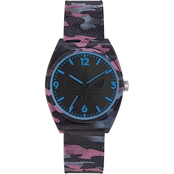 Adidas  Street Project Two Watch – A striking unisex analog watch that shows the time in a bold style.