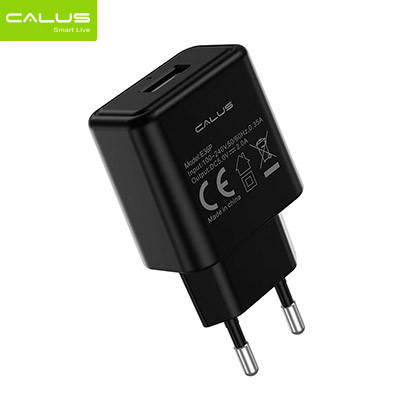 Calus E37P Charger – A dual USB wall adapter with a compact design that's perfect for everyday charging.