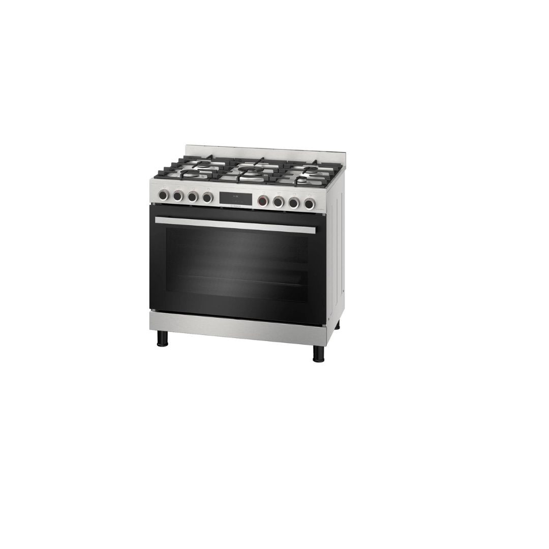 Bosch Freestanding 5-Burner Gas Cooker, HIZ5G7W50M (90 x 60 cm)