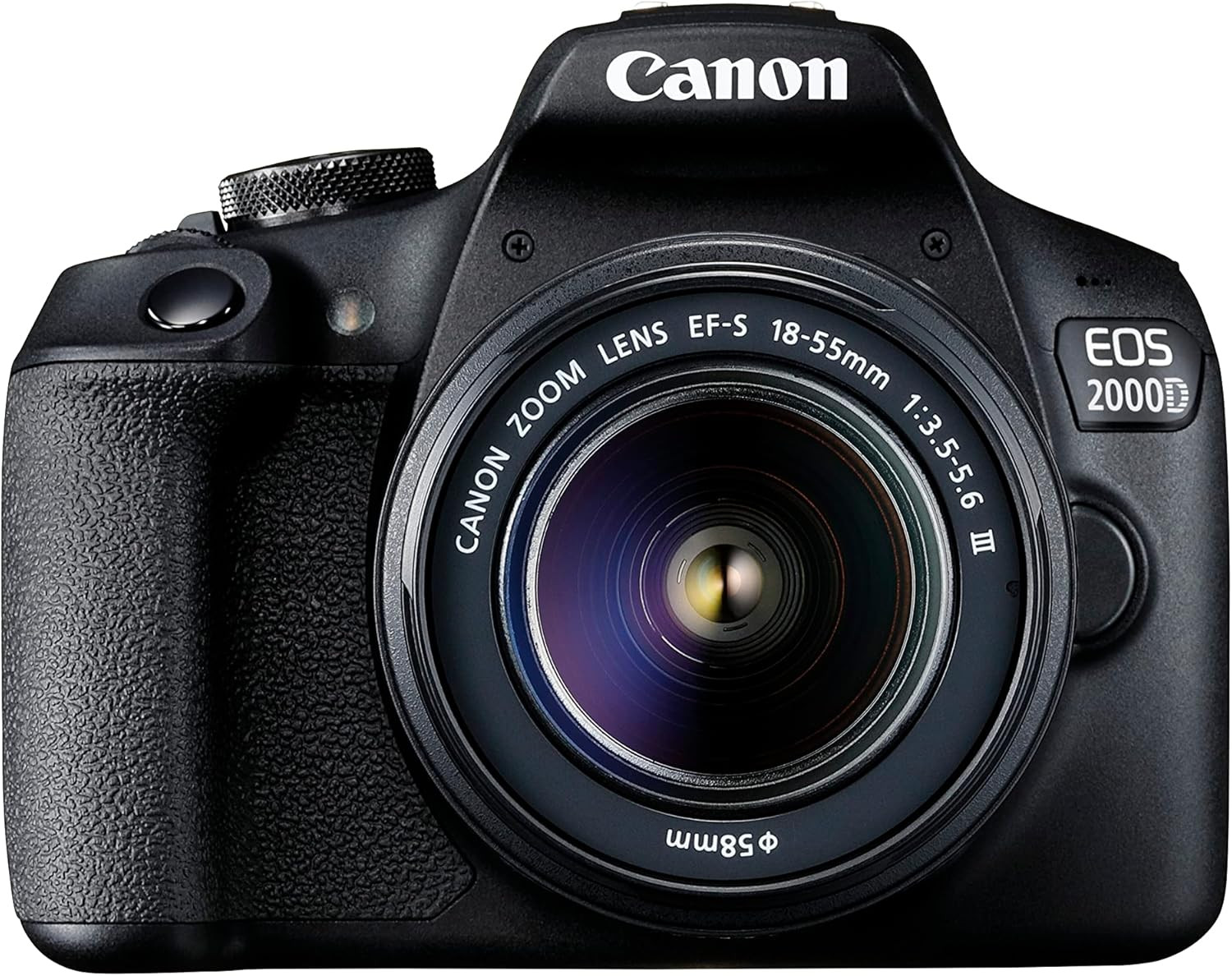 Canon EOS 2000D DSLR camera with EFS, 18-55mm III lens kit