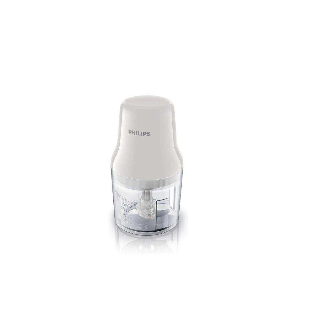 Philips Daily Collection Chopper 0.7 L 450 W HR1393 /HR1393/01 White/Clear