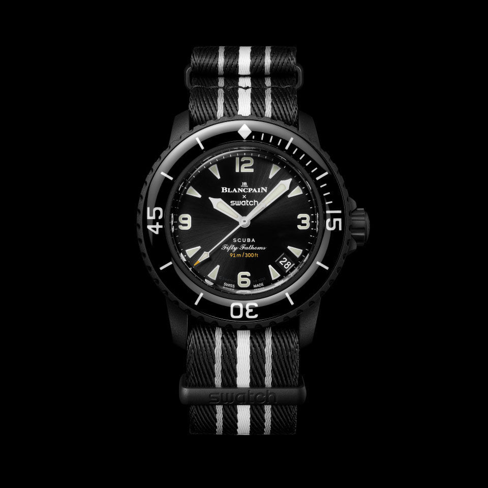 Blancpain x Swatch Scuba Fifty Fathoms Ocean of Storms