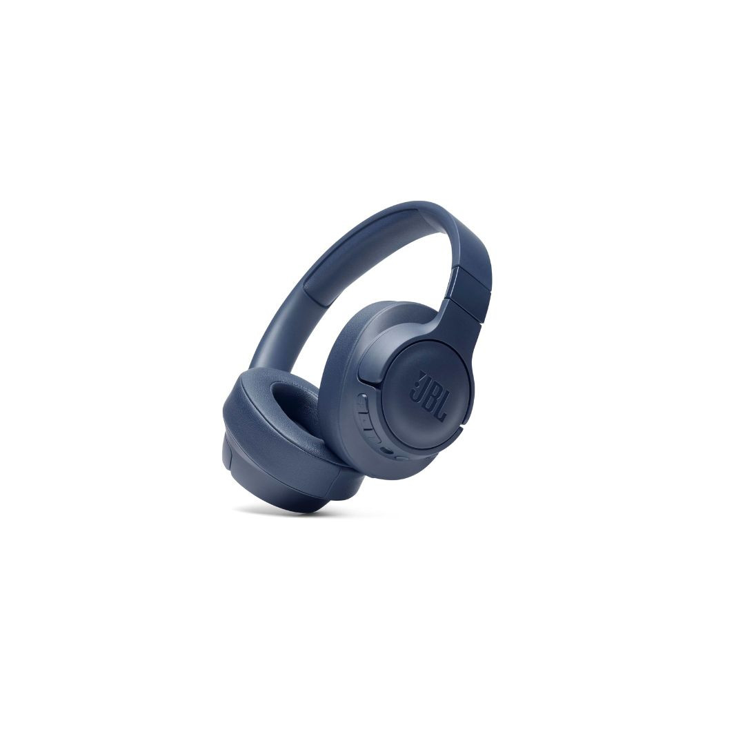 Tune 760Nc Wireless Over-Ear Nc Headphones - Powerful Bass - Anc + Ambient Aware - 50H Battery - Voice Assistant Blue