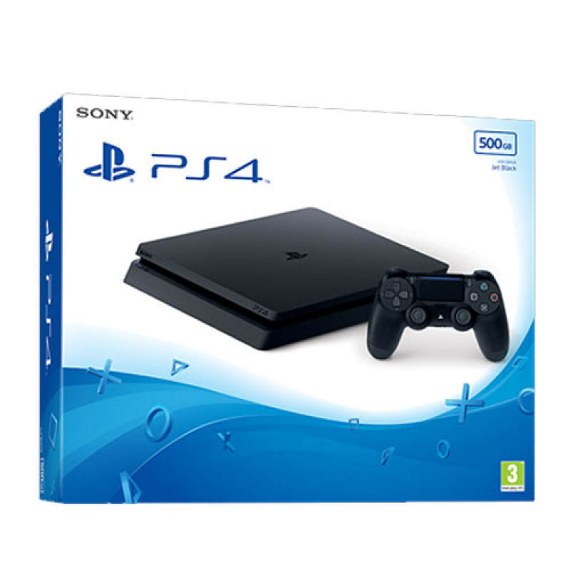 Sony PlayStation 4 1TB Slim,1 Controller (Black)