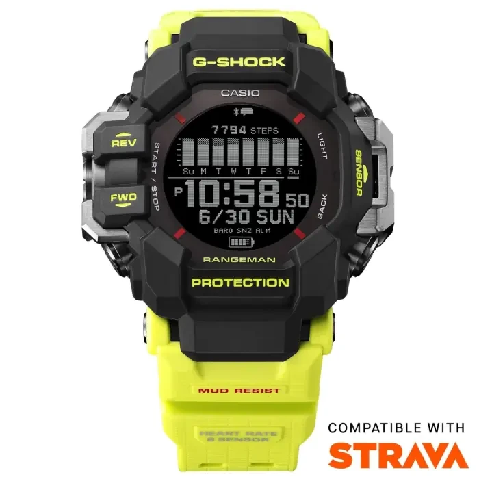 G-SHOCK MASTER OF G - LAND RANGEMAN Digital Men Watch GPR-H1000RY-1A9DR