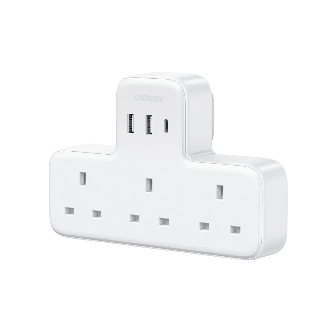 UGREEN Power Strip 6 in 1 White (3AC, 2A1C)