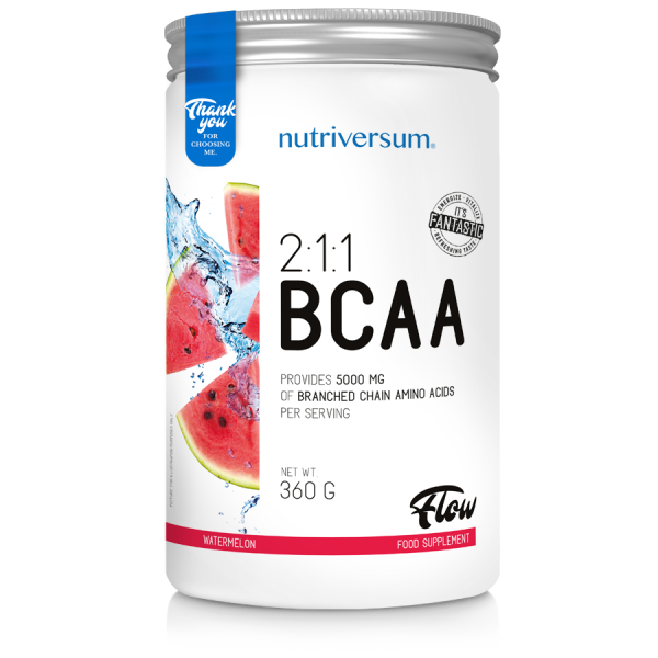 Nutriversum BCAA 2:1:1 – Watermelon – 360 g