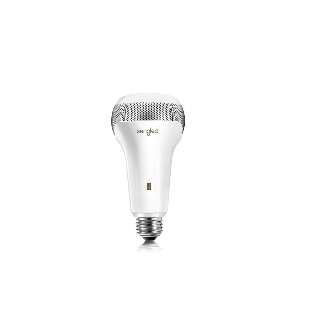 Sengled Solo JBL Speaker Light Bulb Dual Channel Dimmable LED Light App Controlled 45W Equivalent E26 Smart Timing Music Bulb, Compatible with Alexa via Bluetooth Connection