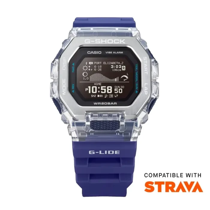 G-SHOCK Surfing Step Tracking Sporty Men Watch GBX-100S-2DR