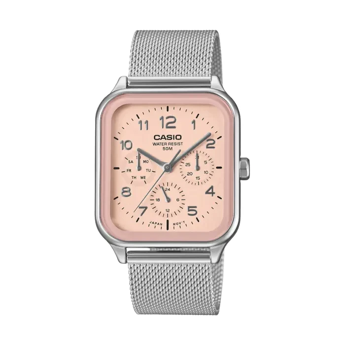 CASIO Analog Stainless Steel Watch MTP-M306M-4AVDF