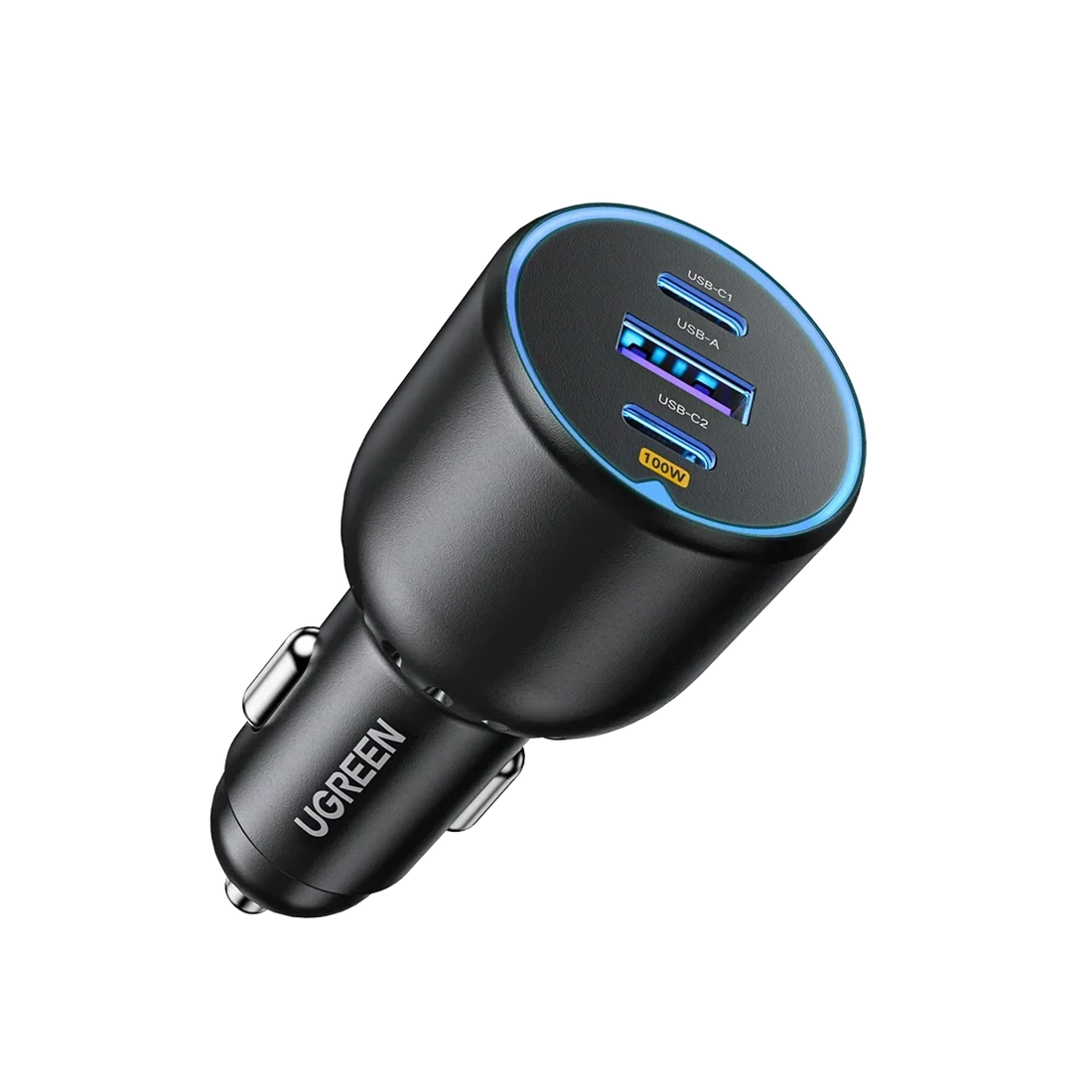 UGREEN Car Charger 3 Port 130W (2C1A)